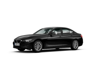 Fotos de BMW Serie 3 320d color Negro. Año 2014. 135KW(184CV). Diésel. En concesionario Novomóvil Oleiros de Coruña