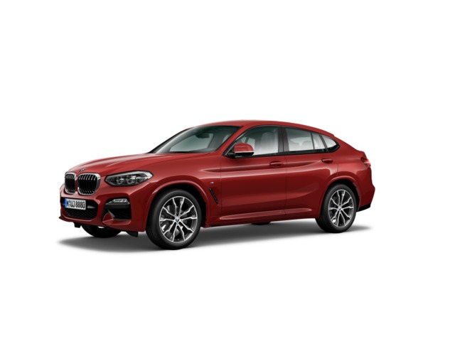 BMW X4 xDrive25d color Rojo. Año 2018. 170KW(231CV). Diésel. En concesionario SAN JUAN Automoviles Fersan S.A. de Alicante