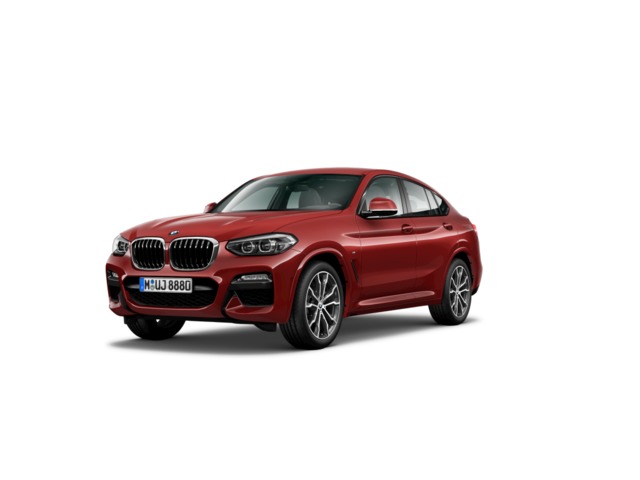 BMW X4 xDrive25d color Rojo. Año 2018. 170KW(231CV). Diésel. En concesionario SAN JUAN Automoviles Fersan S.A. de Alicante