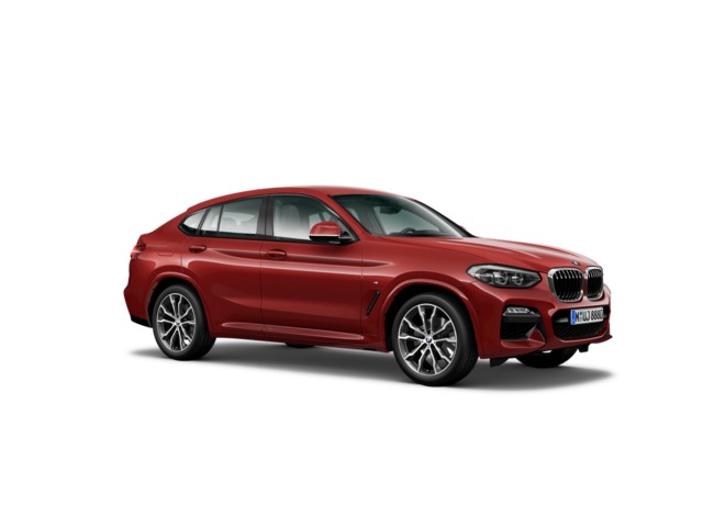 BMW X4 xDrive25d color Rojo. Año 2018. 170KW(231CV). Diésel. En concesionario SAN JUAN Automoviles Fersan S.A. de Alicante