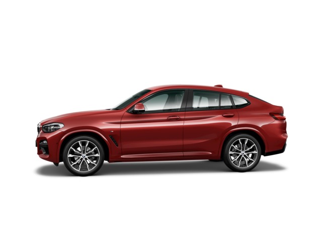 BMW X4 xDrive25d color Rojo. Año 2018. 170KW(231CV). Diésel. En concesionario SAN JUAN Automoviles Fersan S.A. de Alicante