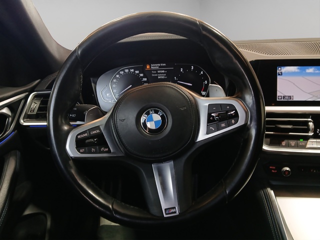 BMW Serie 4 420d Gran Coupe color Gris. Año 2022. 140KW(190CV). Diésel. En concesionario GANDIA Automoviles Fersan, S.A. de Valencia