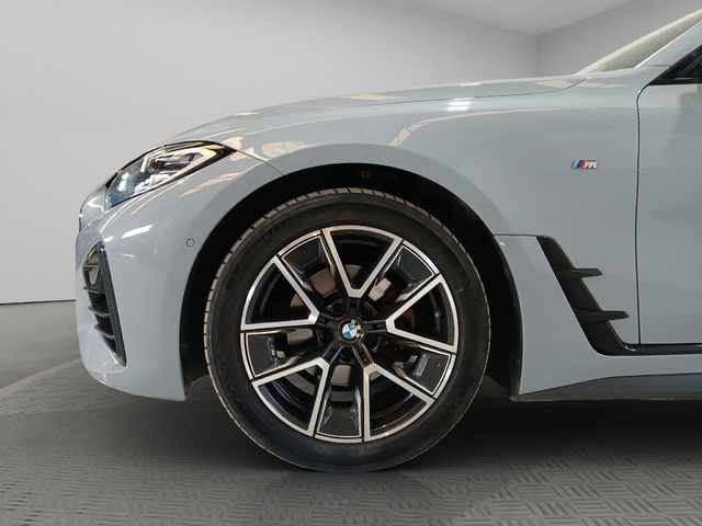 BMW Serie 4 420d Gran Coupe color Gris. Año 2022. 140KW(190CV). Diésel. En concesionario GANDIA Automoviles Fersan, S.A. de Valencia