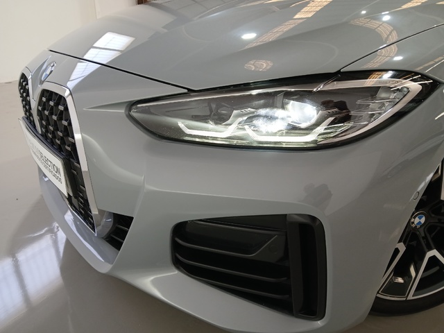 BMW Serie 4 420d Gran Coupe color Gris. Año 2022. 140KW(190CV). Diésel. En concesionario GANDIA Automoviles Fersan, S.A. de Valencia