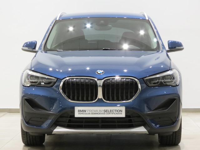 BMW X1 sDrive18d color Azul. Año 2021. 110KW(150CV). Diésel. En concesionario GANDIA Automoviles Fersan, S.A. de Valencia