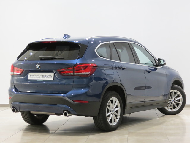 BMW X1 sDrive18d color Azul. Año 2021. 110KW(150CV). Diésel. En concesionario GANDIA Automoviles Fersan, S.A. de Valencia