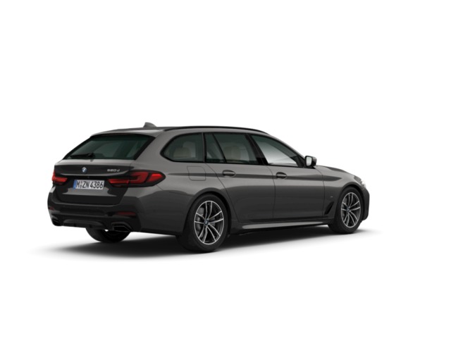 BMW Serie 5 520d Touring color Gris. Año 2024. 140KW(190CV). Diésel. En concesionario Hispamovil Elche de Alicante