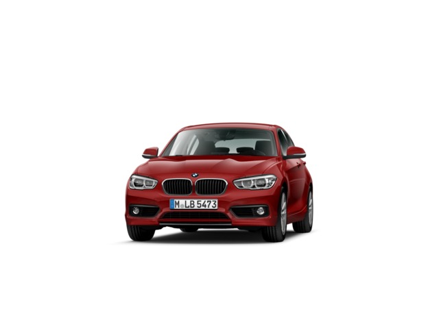 BMW Serie 1 118i color Rojo. Año 2018. 100KW(136CV). Gasolina. En concesionario Caetano Cuzco, Alcalá de Madrid