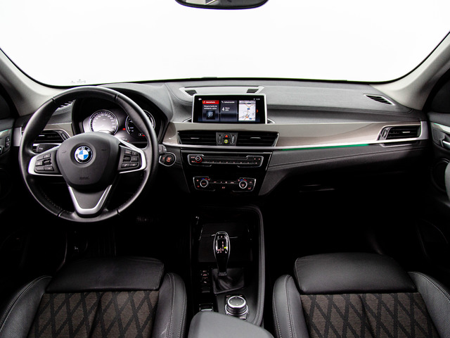 BMW X1 sDrive18d color Negro. Año 2022. 110KW(150CV). Diésel. En concesionario Movil Begar Alcoy de Alicante