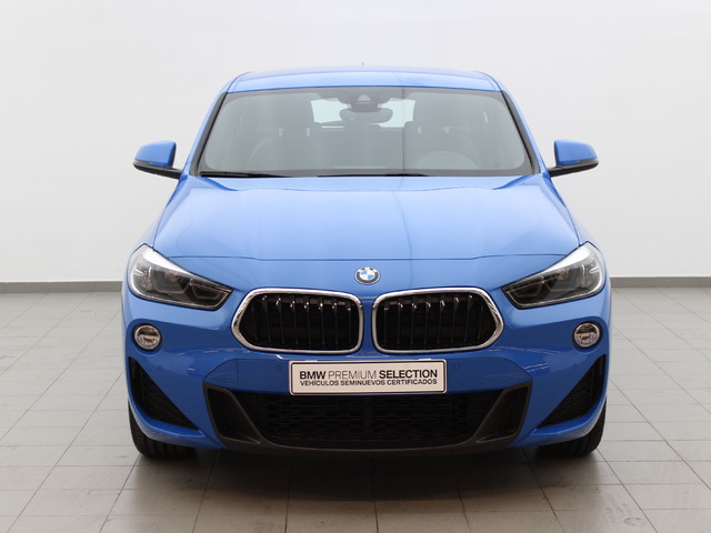 BMW X2 xDrive20d color Azul. Año 2020. 140KW(190CV). Diésel. En concesionario Augusta Aragon S.A. de Zaragoza