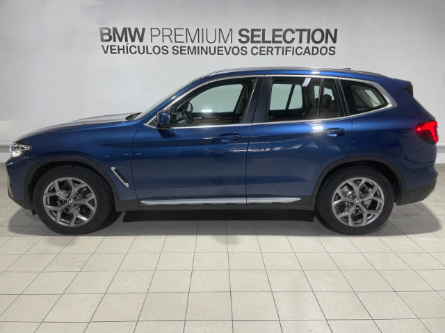 BMW X3 xDrive20d color Azul. Año 2021. 140KW(190CV). Diésel. En concesionario Hispamovil Elche de Alicante