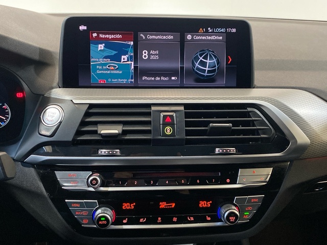 BMW X4 xDrive20d color Negro. Año 2018. 140KW(190CV). Diésel. En concesionario Burgocar (Bmw y Mini) de Burgos