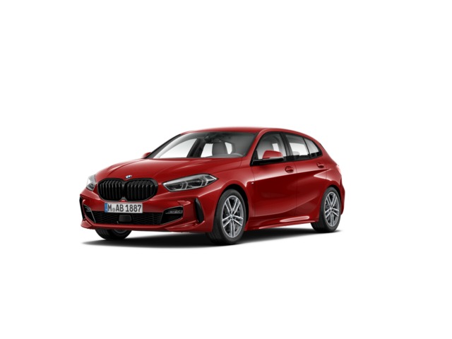 BMW Serie 1 116d color Rojo. Año 2024. 85KW(116CV). Diésel. En concesionario Celtamotor Vigo de Pontevedra