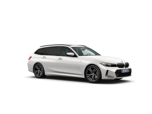 BMW Serie 3 320d Touring color Blanco. Año 2024. 140KW(190CV). Diésel. En concesionario Engasa S.A. de Valencia