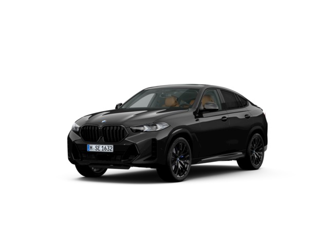 BMW X6 xDrive30d color Negro. Año 2024. 210KW(286CV). Diésel. En concesionario Augusta Aragon S.A. de Zaragoza