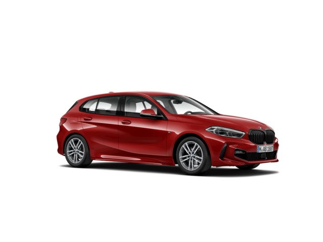 BMW Serie 1 116d color Rojo. Año 2024. 85KW(116CV). Diésel. En concesionario CARTAGENA PREMIUM S.L. de Murcia