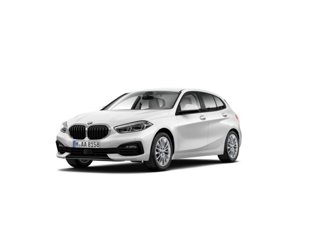 BMW Serie 1 118i color Blanco. Año 2022. 103KW(140CV). Gasolina. En concesionario Albamocion S.L. ALBACETE de Albacete