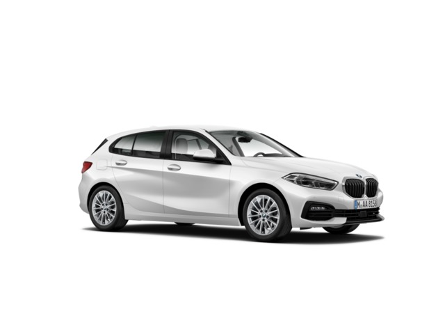 BMW Serie 1 118i color Blanco. Año 2022. 103KW(140CV). Gasolina. En concesionario Albamocion S.L. ALBACETE de Albacete
