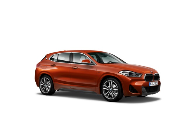 BMW X2 sDrive18d color Naranja. Año 2021. 110KW(150CV). Diésel. En concesionario Grünblau Motor (Bmw y Mini) de Cantabria