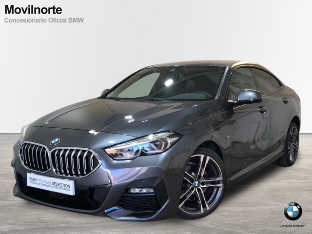 BMW Serie 2 216d Gran Coupe color Gris. Año 2021. 85KW(116CV). Diésel. En concesionario Movilnorte El Plantio de Madrid