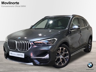 Fotos de BMW X1 xDrive25e color Gris. Año 2020. 162KW(220CV). Híbrido Electro/Gasolina. En concesionario Movilnorte El Plantio de Madrid