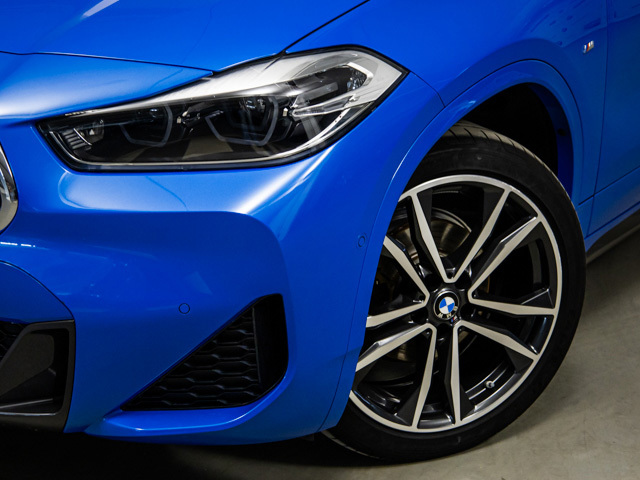 BMW X2 sDrive16d color Azul. Año 2024. 85KW(116CV). Diésel. En concesionario BMW Fuenteolid Valladolid de Valladolid