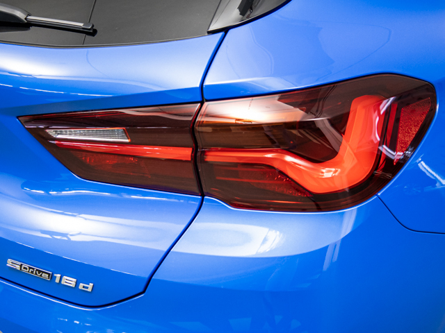 BMW X2 sDrive16d color Azul. Año 2024. 85KW(116CV). Diésel. En concesionario BMW Fuenteolid Valladolid de Valladolid