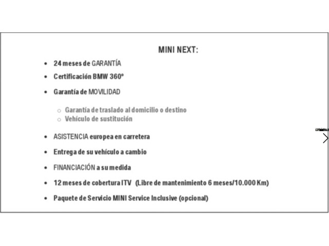 fotoG 9 del MINI MINI Cabrio One 75 kW (102 CV) 102cv Gasolina del 2021 en Almería