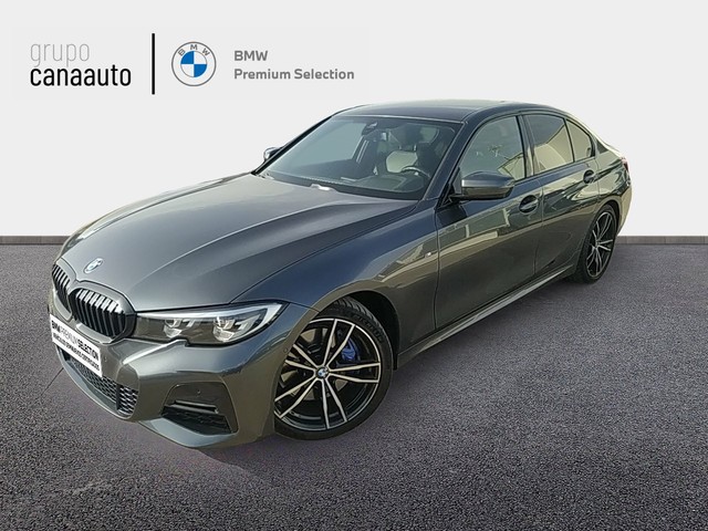 BMW Serie 3 320d color Gris. Año 2020. 140KW(190CV). Diésel. En concesionario LAS CHAFIRAS de Sta. C. Tenerife