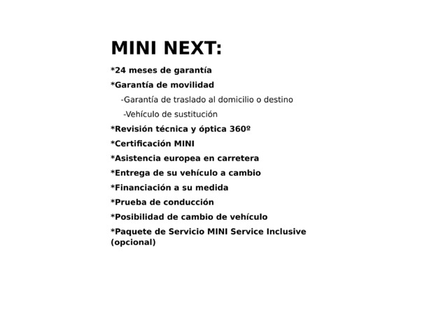 fotoG 9 del MINI MINI Aceman SE 160 kW (218 CV) 218cv Eléctrico del 2024 en Castellón