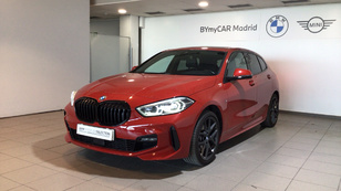Fotos de BMW Serie 1 118d color Rojo. Año 2021. 110KW(150CV). Diésel. En concesionario BYmyCAR Madrid - Alcalá de Madrid