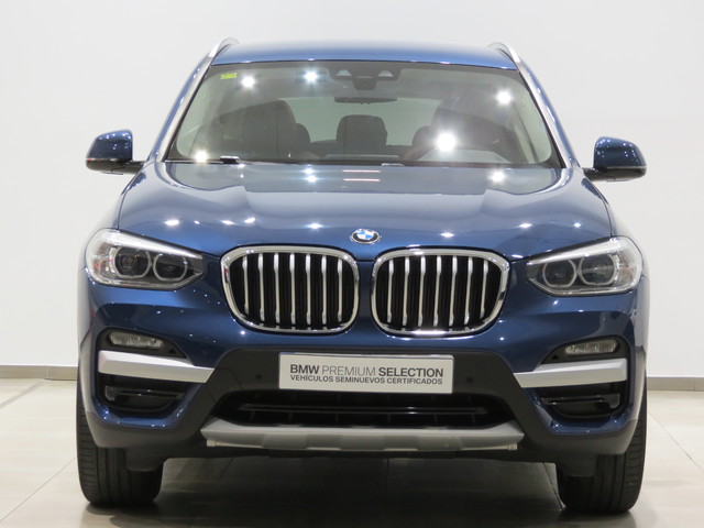 BMW X3 xDrive20d color Azul. Año 2020. 140KW(190CV). Diésel. En concesionario GANDIA Automoviles Fersan, S.A. de Valencia