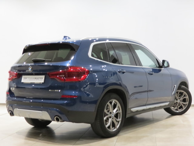 BMW X3 xDrive20d color Azul. Año 2020. 140KW(190CV). Diésel. En concesionario GANDIA Automoviles Fersan, S.A. de Valencia