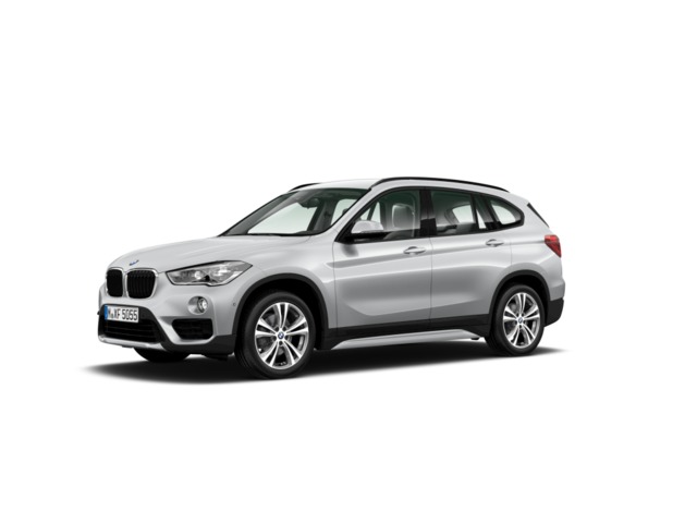 BMW X1 sDrive18d color Gris Plata. Año 2017. 110KW(150CV). Diésel. En concesionario Autoberón de La Rioja