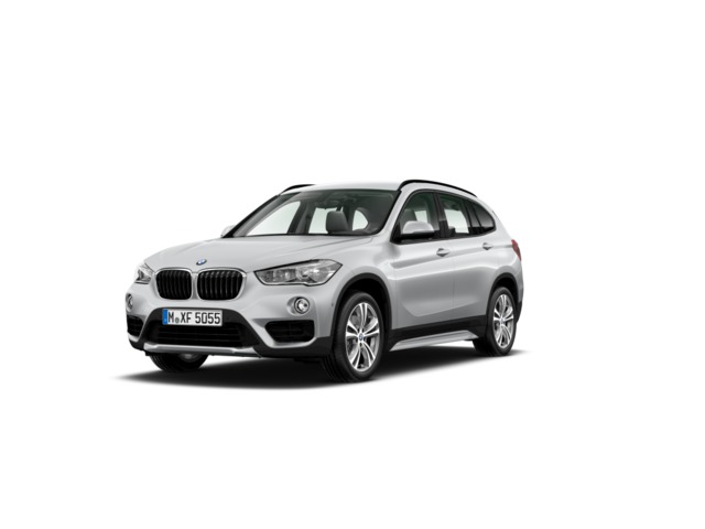 BMW X1 sDrive18d color Gris Plata. Año 2017. 110KW(150CV). Diésel. En concesionario Autoberón de La Rioja