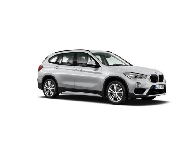 BMW X1 sDrive18d color Gris Plata. Año 2017. 110KW(150CV). Diésel. En concesionario Autoberón de La Rioja