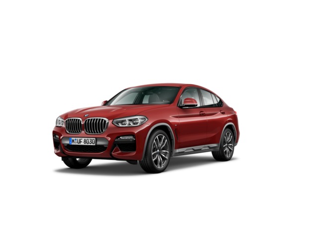 BMW X4 xDrive20d color Rojo. Año 2021. 140KW(190CV). Diésel. En concesionario Engasa S.A. de Valencia