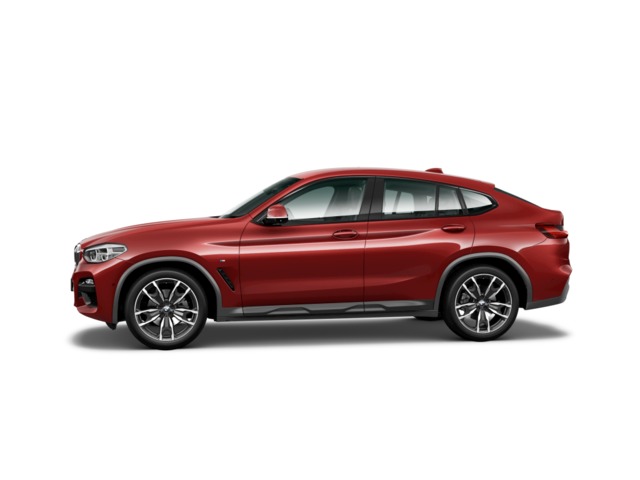 BMW X4 xDrive20d color Rojo. Año 2021. 140KW(190CV). Diésel. En concesionario Engasa S.A. de Valencia