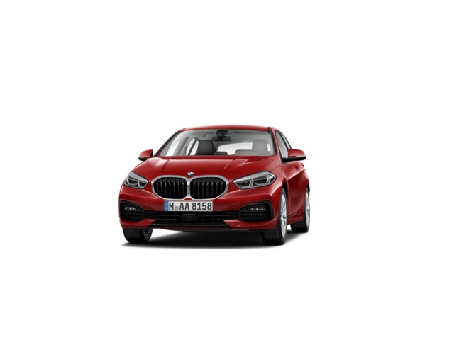 BMW Serie 1 118i color Rojo. Año 2019. 103KW(140CV). Gasolina. En concesionario GANDIA Automoviles Fersan, S.A. de Valencia