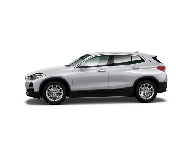 BMW X2 sDrive18d color Gris Plata. Año 2021. 110KW(150CV). Diésel. En concesionario Murcia Premium S.L. AV DEL ROCIO de Murcia