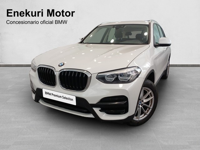 BMW X3 sDrive18d color Blanco. Año 2021. 110KW(150CV). Diésel. En concesionario Enekuri Motor de Vizcaya