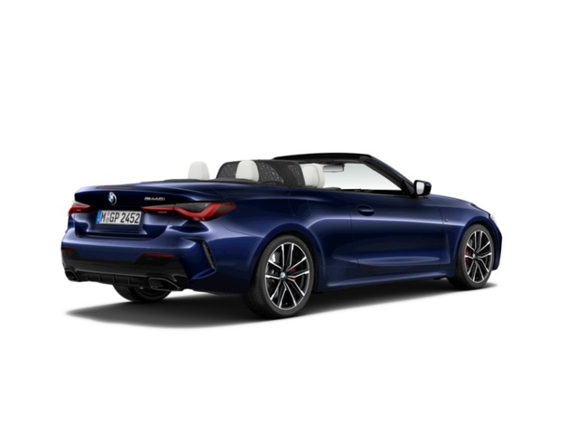 BMW Serie 4 M440i Cabrio color Azul. Año 2024. 275KW(374CV). Gasolina. En concesionario Movilnorte El Plantio de Madrid