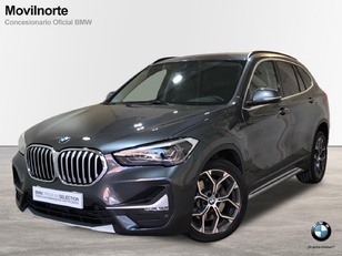 Fotos de BMW X1 xDrive25e color Gris. Año 2020. 162KW(220CV). Híbrido Electro/Gasolina. En concesionario Movilnorte El Carralero de Madrid