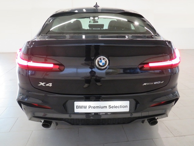 BMW X4 xDrive20d color Negro. Año 2019. 140KW(190CV). Diésel. En concesionario Lugauto S.A. de Lugo