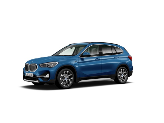 BMW X1 xDrive25e color Azul. Año 2021. 162KW(220CV). Híbrido Electro/Gasolina. En concesionario BYmyCAR Madrid - Alcalá de Madrid