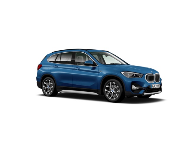 BMW X1 xDrive25e color Azul. Año 2021. 162KW(220CV). Híbrido Electro/Gasolina. En concesionario BYmyCAR Madrid - Alcalá de Madrid