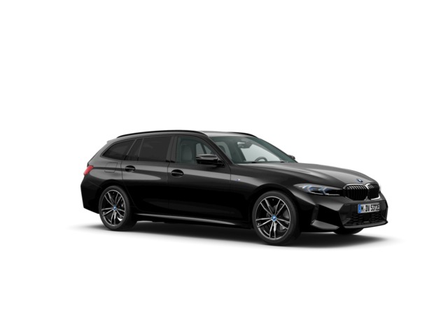 BMW Serie 3 330e Touring color Negro. Año 2024. 215KW(292CV). Híbrido Electro/Gasolina. En concesionario Móvil Begar Alicante de Alicante