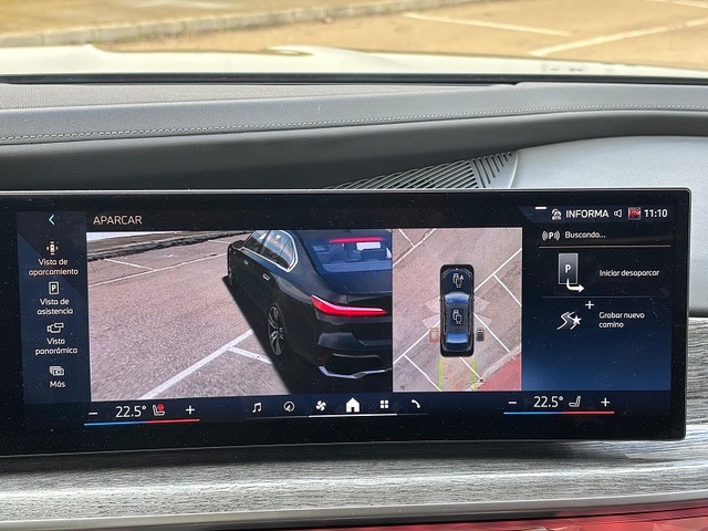 BMW Serie 7 740d color Negro. Año 2024. 220KW(299CV). Diésel. En concesionario Albamocion S.L. ALBACETE de Albacete