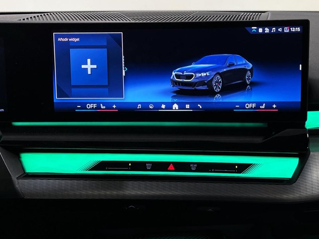 BMW i5 eDrive40 color Negro. Año 2024. 250KW(340CV). Eléctrico. En concesionario Engasa S.A. de Valencia