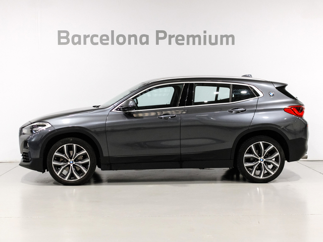 BMW X2 sDrive18d color Gris. Año 2020. 110KW(150CV). Diésel. En concesionario Barcelona Premium -- GRAN VIA de Barcelona